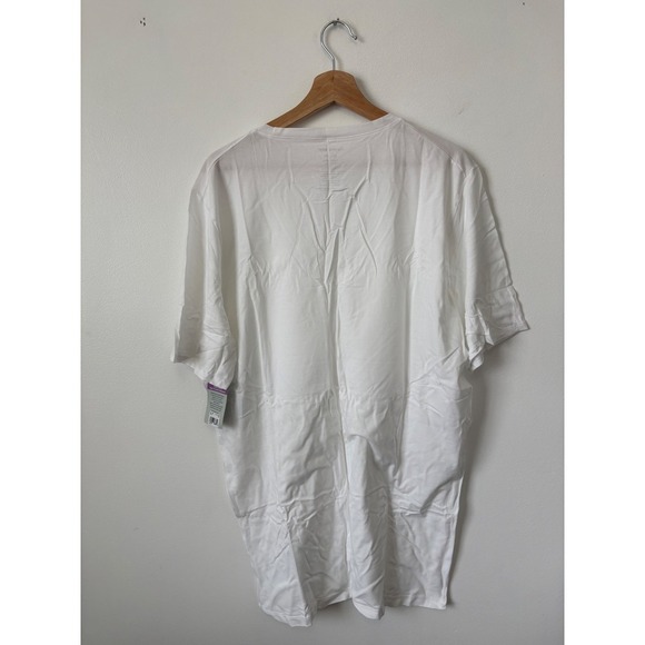 Tommy John Cool Cotton Deep V-Neck Undershirt – White – 2XL - Picture 5 of 5